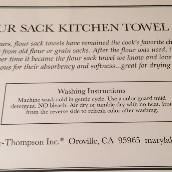 Lavender Bundle Designer Flour Sack Dish Towel NWT - Picture 8 of 12